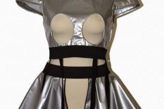 silber-Outfit